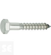 Tornillo Madera 8,0x50mm A2 Din 571 (4 uds)