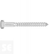 Tornillo Madera 8,0x80mm Din 571 (6 uds)