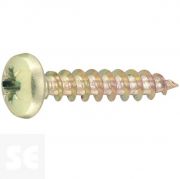 Tornillo Zn Cabeza Redonda Pz 3,0x20mm (50u.)