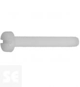 Tornillo Cabeza Cilíndrica Plástico M3x20mm. (20u.)