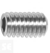 Tornillo Prisionero Inoxidable A2 M6x10mm. A2 4026 (5u.)