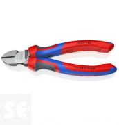 Alicate de Corte Diagonal Negro Filo con Bisel 160mm.