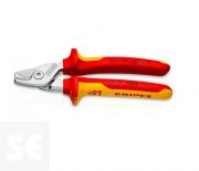 Tijeras Cortacables Aislados Cromado 160 Mm   15 Mm / 50 Mm