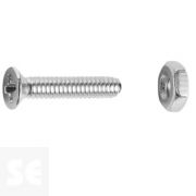 Tornillo Cabeza cónica M2x20mm. Din 7046 (20 piezas)