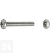 Tornillo Cabeza cónica M3x20mm. A2 Ph 7045 (16 piezas)