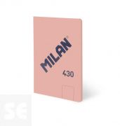 Libreta MILAN A5 Encolada 430 Rosa 48h Blancas 95gr