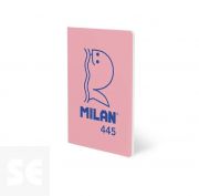 Libreta MILAN A5 24f Lisa 460 Rosa