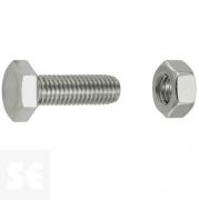 Tornillo Cabeza Hexagonal M10x30mm. Din 933 (4 piezas)