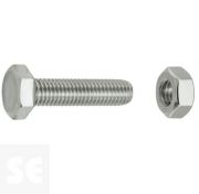 Tornillo Cabeza Hexagonal M10x40mm. Din 933 (4 piezas)