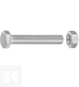 Tornillo Cabeza Hexagonal M5x30mm. Din 933 (6 piezas)