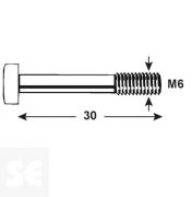 Tornillo Allen 912 Cincado M6x Vz 4762 M6x30 (8u.)