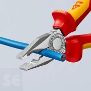 Alicate Universal Cromado Filo con Bisel 180mm.