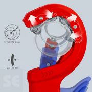 Cortatubos Desagüe de Plástico 202mm.