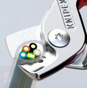 Tijeras Cortacables Aislados Cromado 160 Mm   15 Mm / 50 Mm