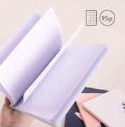 Libreta MILAN A5 Encolada 430 Verde 48h Cuadric. 95gr