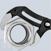 Llave para Tubos y Tenaza Gris Atramentado Pulido 400mm.