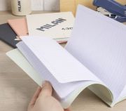 Libreta MILAN A5 Encolada 430 Verde 48h Líneas 95gr