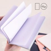 Libreta MILAN A5 Encolada 430 Verde 48h Blancas 95gr