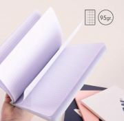 Libreta MILAN A6 Encolada 430 Verde 48h Cuadric. 95gr