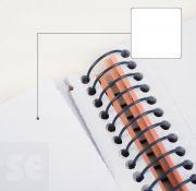 Libreta MILAN A5 Espiral 80h Blancas 95 Gr/M Verde