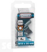 Tornillo Allen 912 Cincado M10 Vz 4762 M10x20 (4u.)