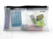 Bolsa Multiuso con cremallera 3 en1 Dl Negro (22,5 X 12,5 Cm)