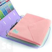 Sobre con Cierre V-Lock A4+ Fuelle/Multitaladro Blush 35705