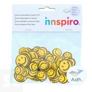 Caras Sonrientes de Goma Eva Adh 22mm. y 30mm. 60u. 98032