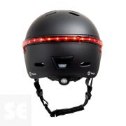 Casco Led Trasero con Bluetooth Negro Talla L Youin