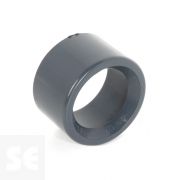 Casquillo reducción de PVC gris encolar