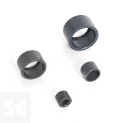 Casquillo reducción de PVC gris encolar