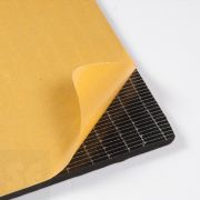 Plancha de caucho esponjoso adhesivo industrial 125kg/m3