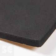Plancha de caucho esponjoso adhesivo industrial 125kg/m3