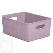 Cesta L Baobab Plástico Lila 15 l