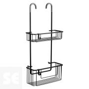 Cestillo con Colgador Grifo 2 Alt Aluminium Black