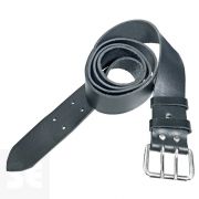 Cinturón Cuero Negro1250x40 mm