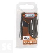 Clavos de Acero 2,0x50mm. Latonado (30u.)