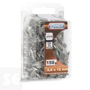 Clavos Aislamiento Cincados 2,8x12mm. (150 gramos)