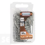 Clavos Cabeza Cónica Galvanizada 1,4 X 25 mm (90 gramos)