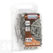 Clavos Cabeza Plana Galvanizada 1,6 X 30 mm (115 gramos)