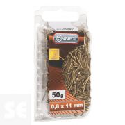 Clavos Latón 0,8x11 (50 gramos)