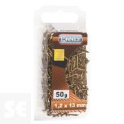 Clavos Latón 1,2x13 (50 gramos)