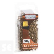 Clavos Latón 1,5x15 (50 gramos)