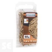 Clavos Latonado 1,6x16mm. (60 gramos)