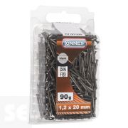 Clavos Metal Cabeza Plana 12x20 mm (90 gramos)