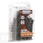 Clavos Metal Cabeza Plana 22x45 mm (130 gramos)