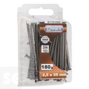 Clavos Metal Cabeza Plana 25x55 mm (180 gramos)