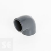 Codo de PVC gris 90º encolar y roscar