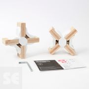 Conectores Ajustables en Cruz