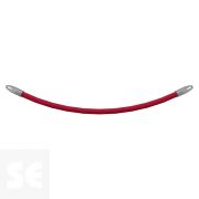 Cordón Rojo Catenaria 150 cm C/Terminales Inox.